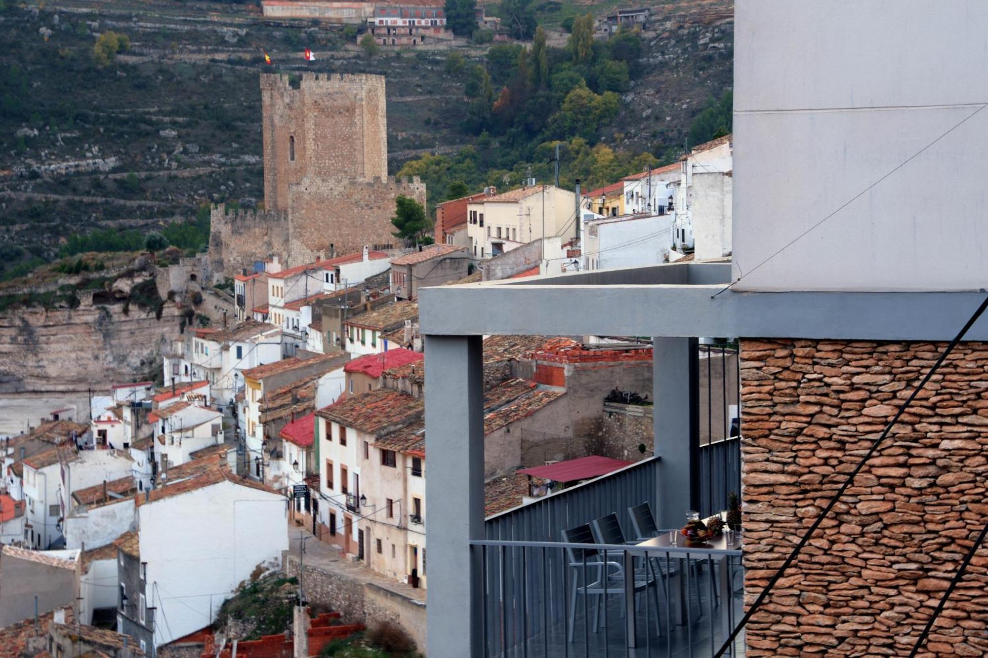 Casas Colgadas Alcala Del Jucar Esterno foto