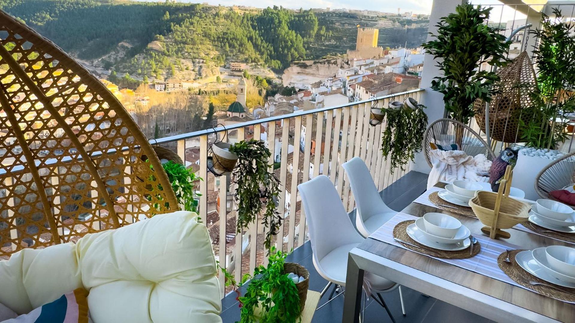Casas Colgadas Alcala Del Jucar Esterno foto